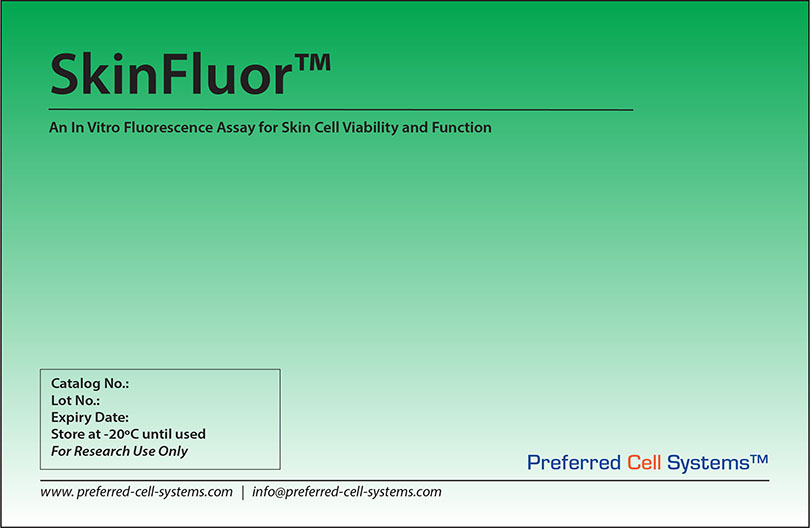 SkinFluor: An In Vitro Fluorescence Assay for Skin Cell Viability and Function